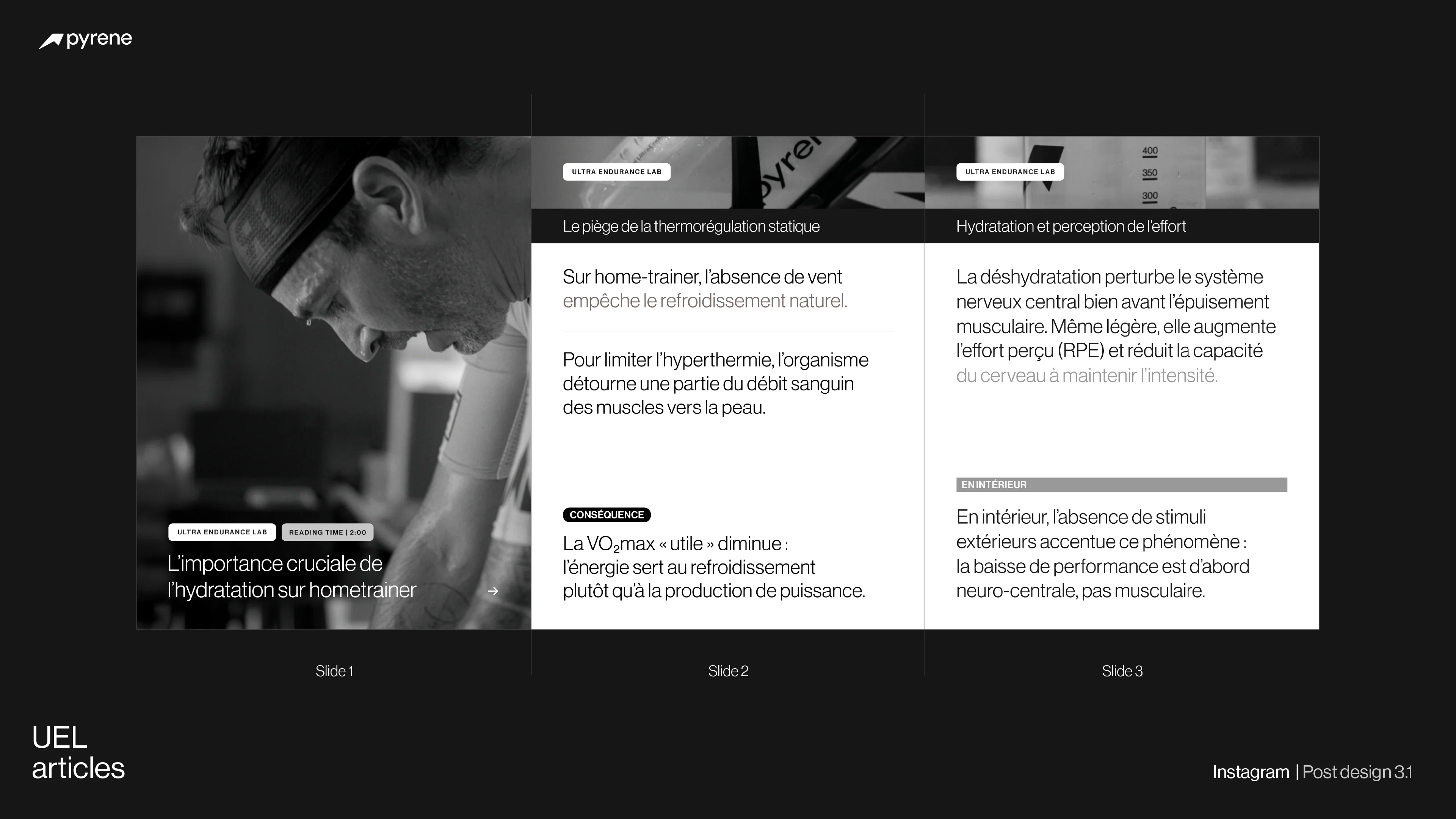 Pyrene® Instagram — portrait athlète communauté en trail